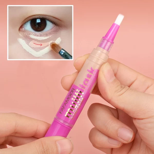 Liquid Concealer Pen Lasting Full Coverage Dark Circles Acne Pores Matte Foundation Cream Cosmetic Professional Concealer Makeup - Image 2