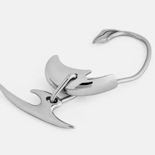 Cyberpunk Mechanical Wind Without Ear Holes Ear Clip Unisex Hip Hop Dart Dagger Ear Bone Clip Ear Hanging Men and Women Jewelry - Image 3