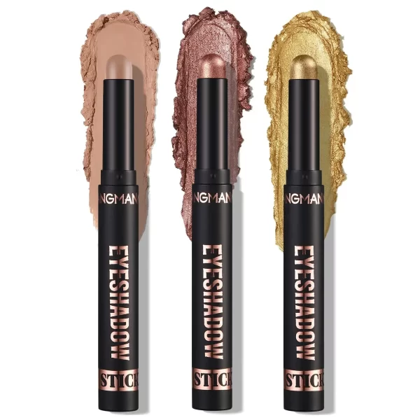 8 Color Pearlescent Eyeshadow Stick Highlighter Eyeshadow Pencil Waterproof Glitter Matte Nude Eye Shadow Pen Sparkly Eye Makeup - Image 6