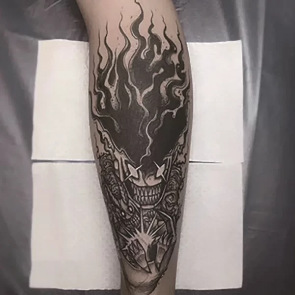Semi Permanent Juice Ink Lasitng Temporary Tattoo Sticker Arm Sleeve Wings Text Eye Rose Waterproof Tattoos Fake Keep 7-15 Days - Image 21