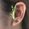 Gothic Funny Green Frog Ear Clip For Women Cute Animal Ear Cuff Clip Without Pierced Ear Bone Earrings Girls Party Jewelry Gift - Image 3