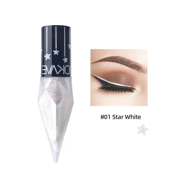 Diamond Shining Eyeliner Durable Waterproof and Sweat-proof 5-color Liquid Eye Shadow Maquillage Professional Makeup Tools - Image 7