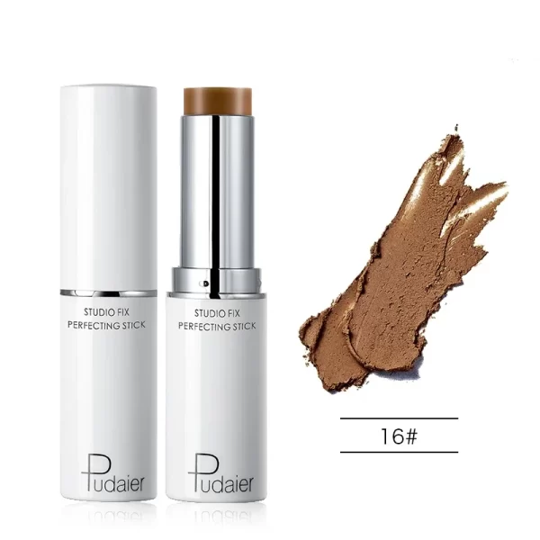 Pudaier Highlighter Face Concealer Foundation Cream Make Up Corrector Stick Cover Dark Circle Makeup Concealer Pencil - Image 23