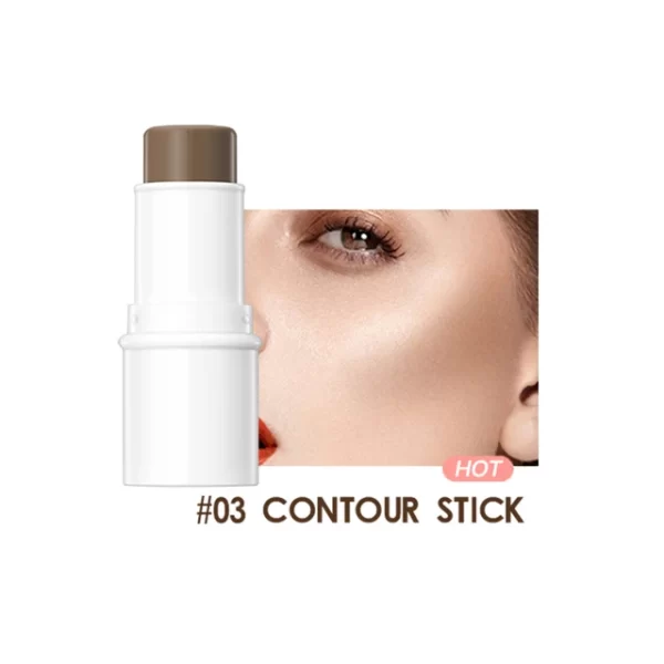 QIBEST Contour Stick Face Bronzer Makeup Waterproof Matte Finish Highlighters Shadow Contouring Pencil Stick Lasting Cosmetics - Image 8