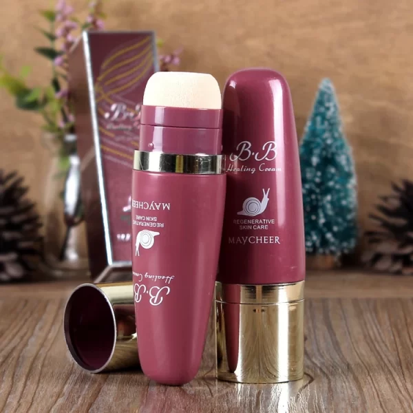 Snail Air Cushion BB Oil Control Lasting Waterproof Full Coverage Facial Liquid Foundation Water Moisturizing Concealer Cosmetic - Image 5