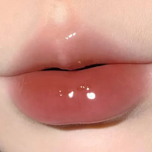 Heart Shape Lipstick Pen Mirror Glass Solid Lip Glaze Water Light Clear Oil Jelly Lip Gloss Korean Tint Makeup Girl Cosmetic - Image 11