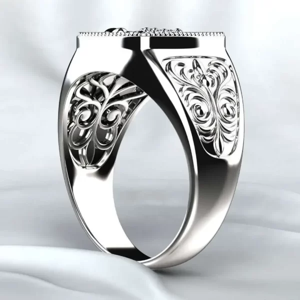 Fashion Milangirl Top-quality Gothic Punk  Scorpion Male Retro Ring for Man  Pattern Rings  Men Jewelry  Whole Sale - Image 4