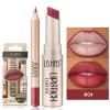 2 In 1 Matte Lipstick Set Lip Liner Waterproof Long Lasting Lip Gloss Cosmetics For Women Sexy Durable Luxury Korean Makeup - Image 10