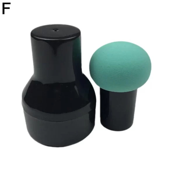 Cosmetic Puff Powder Brush - Mushroom Shape Handle Makeup Beauty Tool, Smooth Foundation Sponge For Dry & Wet Concealer - Image 11