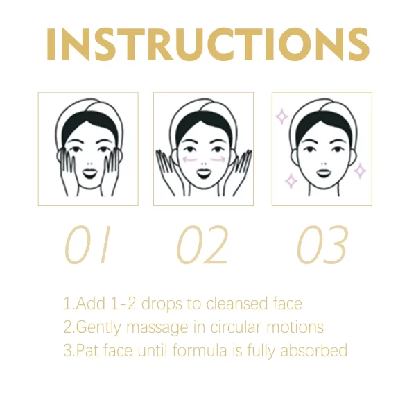 Instant Remove Wrinkle Serum Firming Lifting Anti-Aging Fade Fine Lines Improve Puffiness Moisturizing Brighten Face Skin Care - Image 7