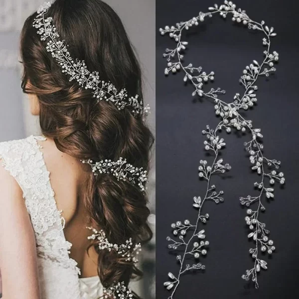 20pcs Elegant Pearl Crystal Hairpin Wedding Bridal U-shaped Metal Hair Comb Forks for Women Hairstyle Clips Jewelry Accessories - Image 4