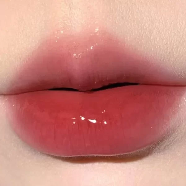 Heart Shape Lipstick Pen Mirror Glass Solid Lip Glaze Water Light Clear Oil Jelly Lip Gloss Korean Tint Makeup Girl Cosmetic - Image 2