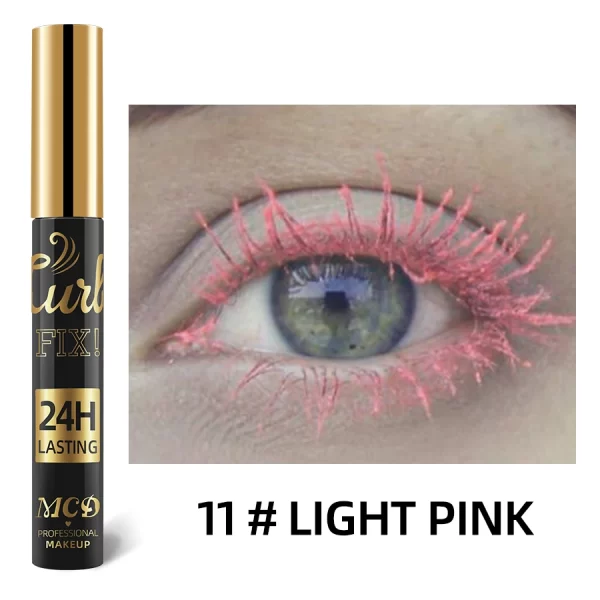 Vibrant Rainbow Color Mascara - 11 Waterproof Shades, Long-Lasting Curl Extension, Ink Formula for Dual-Eyeliner Effect - Quick - Image 15