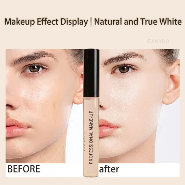 6-color Concealer Long Lasting Moisturizing Oil Control High Coverage Foundation Natural Makeup Liquid Matte Contour Highlighter - Image 4