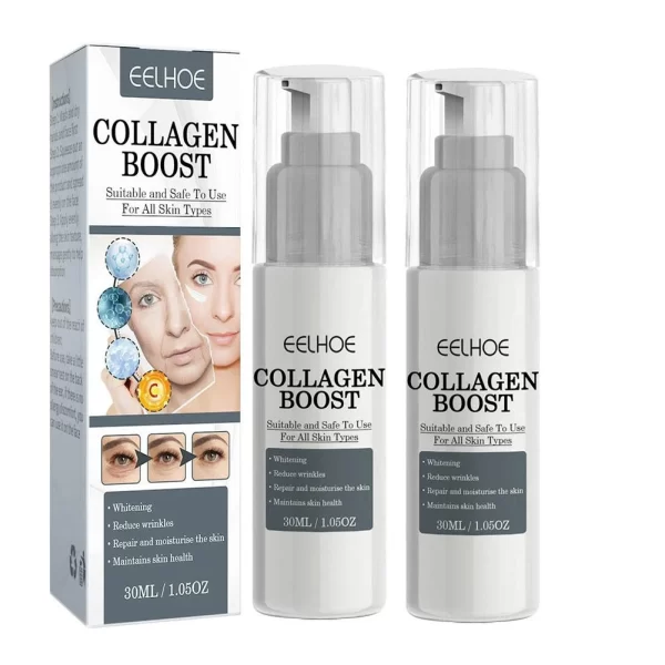 30mlX2 Advanced Collagen Boost Face Serum Brightening Collagen Moisturizing Face Essence Fade Fine Lines Face Lifting Skin Care - Image 8