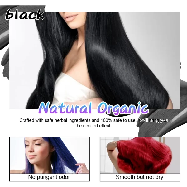 Fashion Hair Color Cream Temporary Dyeing Instant White Roots Coverage Unisex Smoky Gray Punk Style Light Silver Hair Dye Tint - Image 6