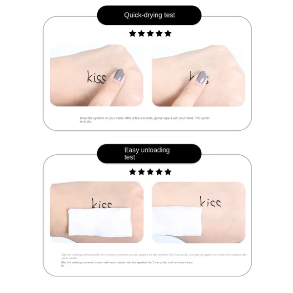 Liquid Eyeliner Long-lasting Waterproof Smudge Proof Eyeliner Pen Women Cheap Korean Makeup High Quality Professional Cosmetic - Image 4