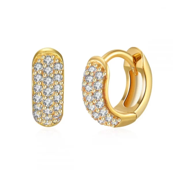 Korean Stainless Steel Round Circle Small Hoop Earrings Women Multicolor Zircon Minimal Punk Cartilage Earring Piercing Jewelry - Image 14