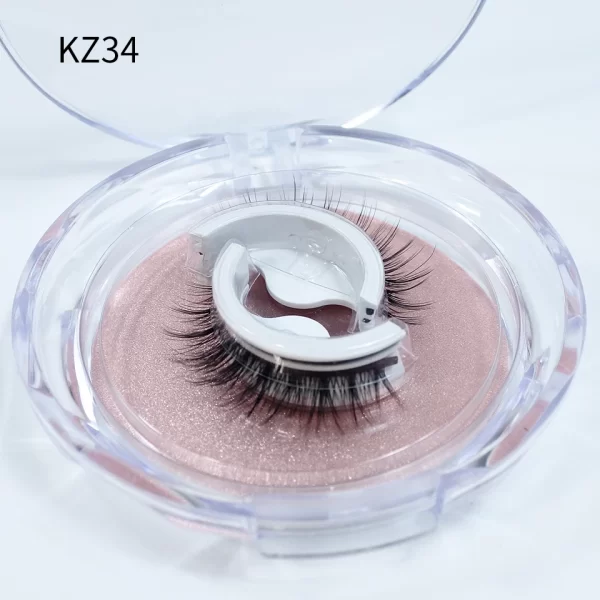 Self Adhesive Eyelashes Glue-Free Reusable 3d Wispy Thick Natural Lashes Makeup Fake Eyelashes - Image 16
