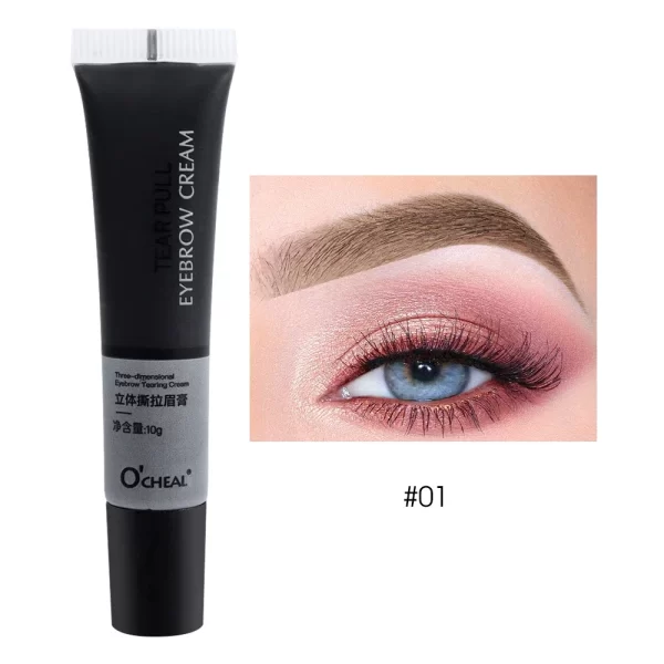 15-minute Semi Permanent Eyebrow Dye Tint Fast Gel Eyelash Kit Eyebrows Tint Dye Makeup Eyebrow Cream - Image 10
