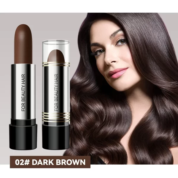 Black Brown Hair Dye Pen One-time Temporary Hair Dyeing Stick Cover Grey White Hair Fill in Hairs Coloring Styling Makeup Tools - Image 7