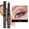 Smoky Dark Blue Eyeshadow Pencil Stick Waterproof Pearlescent 16 Colors Metallic Glitter Eye Shadow Highlighter Pen Makeup Tool - Image 17