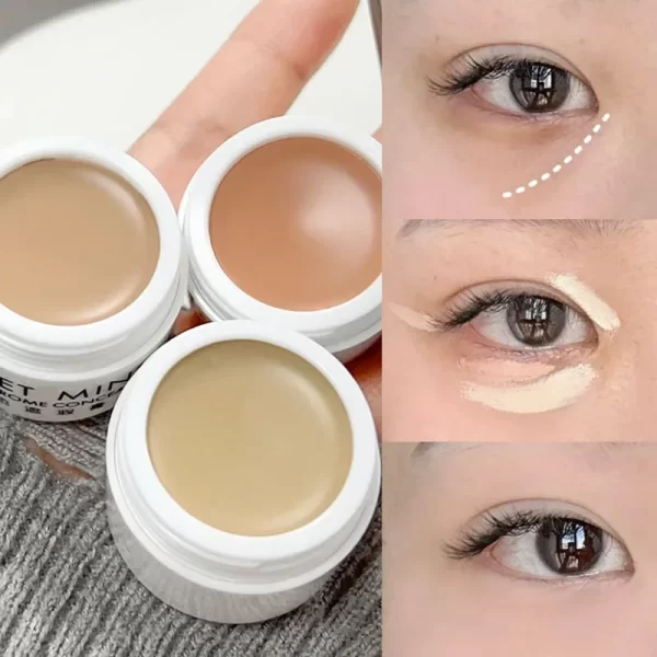 Multifunction Moisturizing Matte Concealer Makeup Texture Covers Acne Marks Dark Circles Contouring Palette Cream Face Cosmetics - Image 2