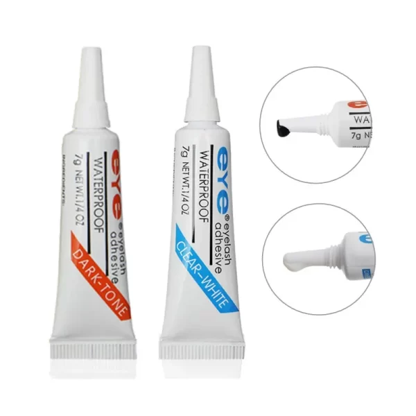 Waterproof Tool Makeup Tools Accessories Eyelash Glue New Strong False Eyelash Lash Glue Adhesive 7g, Dark or Clear maquillaje - Image 2