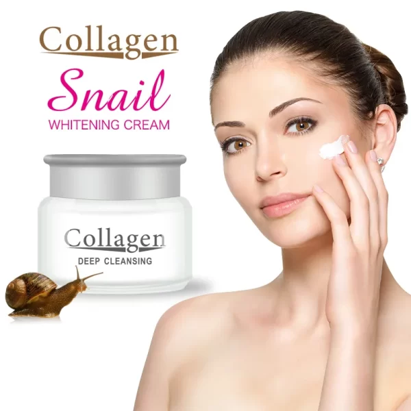Snail Collagen Face Cream Moisturizing Face skincare Creams Firming Brightening Hydrating Facial Cream Skin Care Products - Image 3