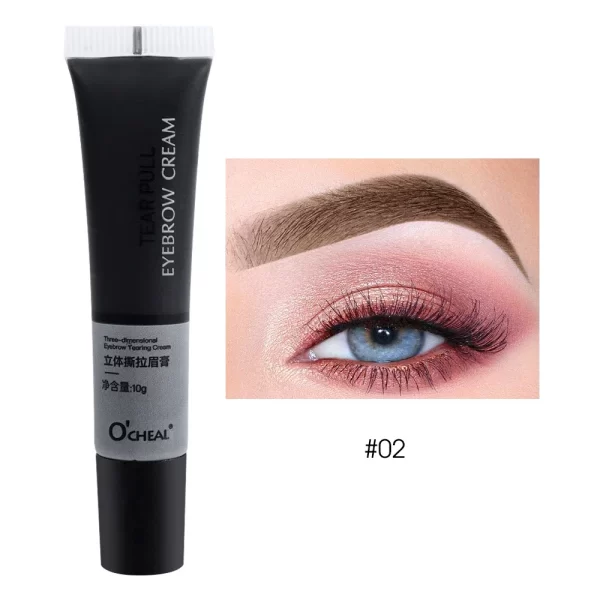 15-minute Semi Permanent Eyebrow Dye Tint Fast Gel Eyelash Kit Eyebrows Tint Dye Makeup Eyebrow Cream - Image 8