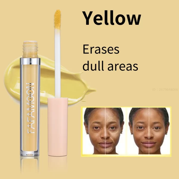 7-color Concealer Eye Dark Circles Red Spots Acne Marks Cover Liquid Concealer Face Foundation Correcting Skin Color Cosmetics - Image 7