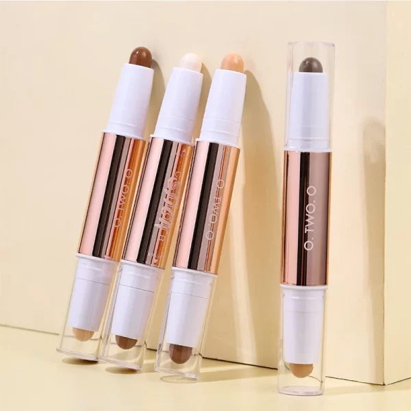 Finishing Stick - Dual Color Finishing Stick, Highlighter and Concealer Stick, Long Lasting and Waterproof - Image 3