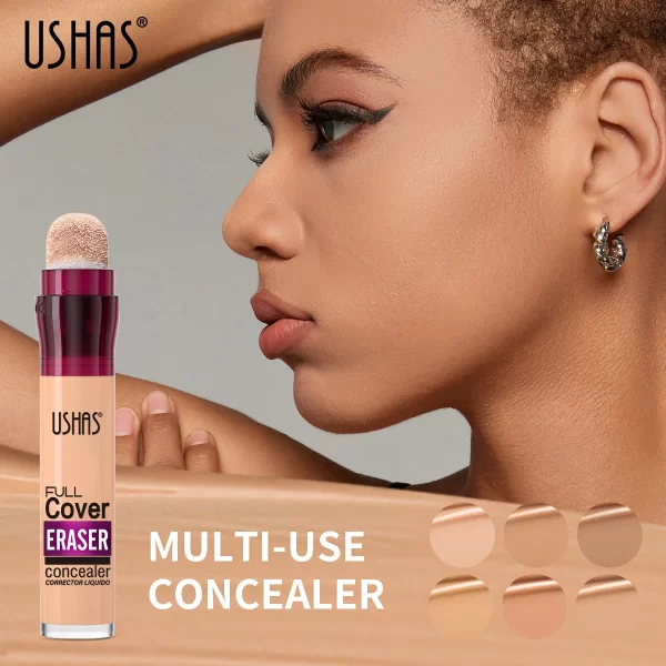Facial Concealer Sponge Head Matte Liquid Foundation Makeup Oil Control Long Lasting BB Cream Waterproof Brighten Cosmetics - Image 3