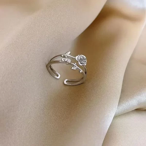 Vintage Personality Design Hollow Out Dragon Rings for Men Women Opening Stainless Steel Punk Finger Ring Hip Hop Rock Jewelry - Image 8