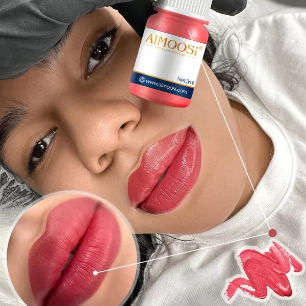 AIMOOSI 3ml Tattoo Ink Permanent Microblading Paint Inks Pigment Semi Makeup Eyebrows Lips Tint Consumables Tattoo Supplies - Image 2