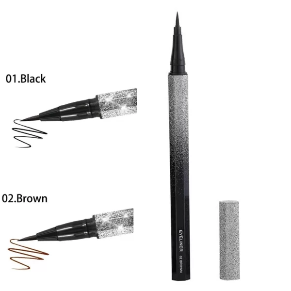 Liquid Eyeliner Long-lasting Waterproof Smudge Proof Eyeliner Pen Women Cheap Korean Makeup High Quality Professional Cosmetic - Image 2