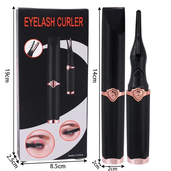 Electric Eyelash Curler USB Rechargeable Temperature Heated Eyelashes Long Lasting Naturally Curled Tools Intelligent Make Up - Image 7