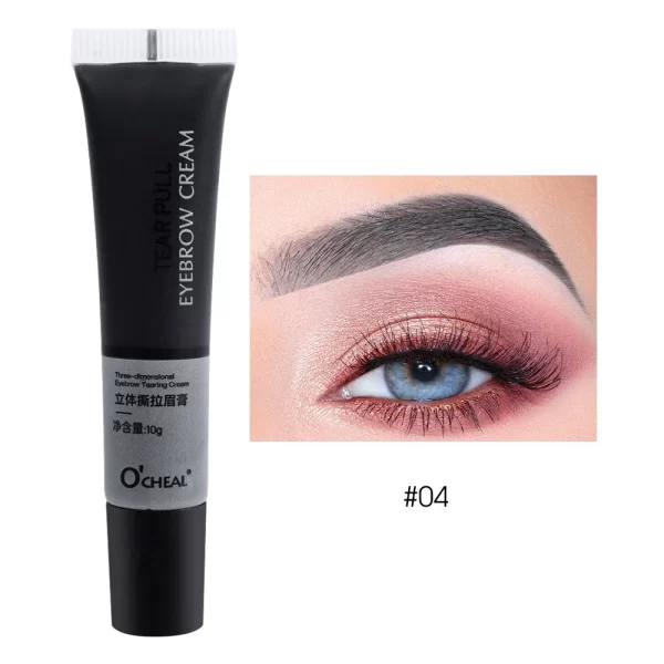 15-minute Semi Permanent Eyebrow Dye Tint Fast Gel Eyelash Kit Eyebrows Tint Dye Makeup Eyebrow Cream - Image 9