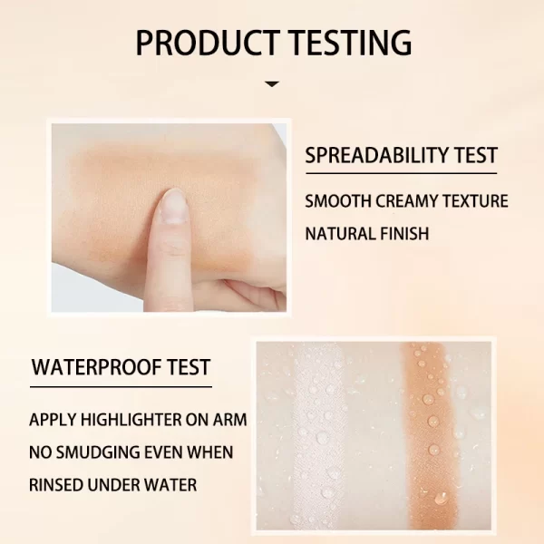 Finishing Stick - Dual Color Finishing Stick, Highlighter and Concealer Stick, Long Lasting and Waterproof - Image 5