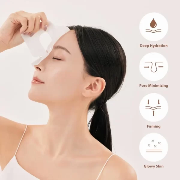 2PCS Collagen Face Mask Deep Moisturizing Collagen Protein Hydrogel Soft Mask For Women Skin Care Hot Selling Korean Cosmetics - Image 6