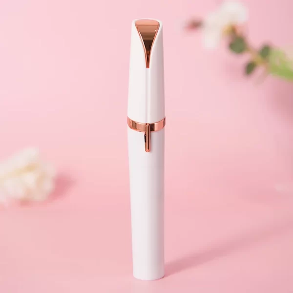 Electric Eyebrow Trimming Tool For Beginners Automatic Electric Eyebrow Trimmer Nose Hair Shaving Brush Scraper 1pc - Image 5