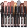 Smoky Dark Blue Eyeshadow Pencil Stick Waterproof Pearlescent 16 Colors Metallic Glitter Eye Shadow Highlighter Pen Makeup Tool - Image 4