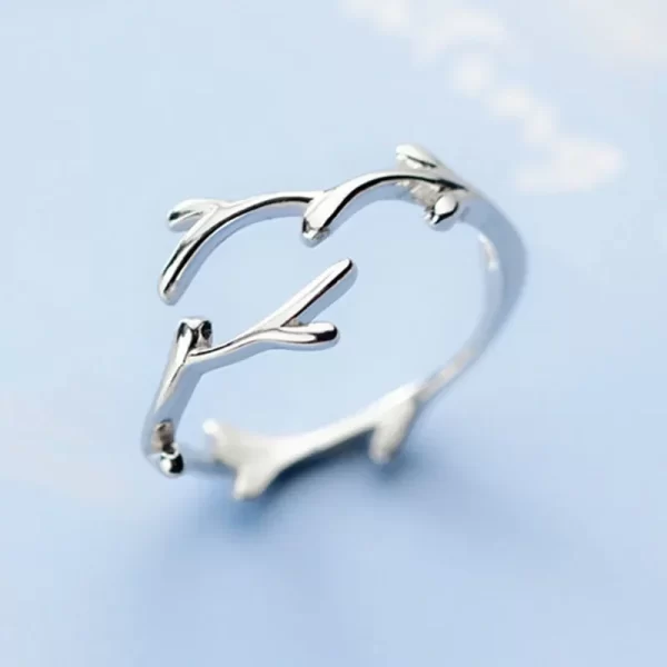 Vintage Goth Thorny Rose Couple Rings for Men Women Charm Irregularity Opening Stainless Steel Punk Finger Ring Jewelry Y2k Gift - Image 8