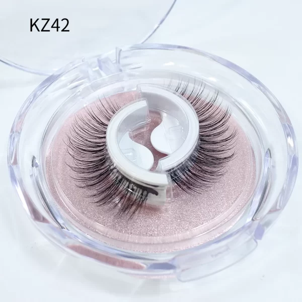 Self Adhesive Eyelashes Glue-Free Reusable 3d Wispy Thick Natural Lashes Makeup Fake Eyelashes - Image 20
