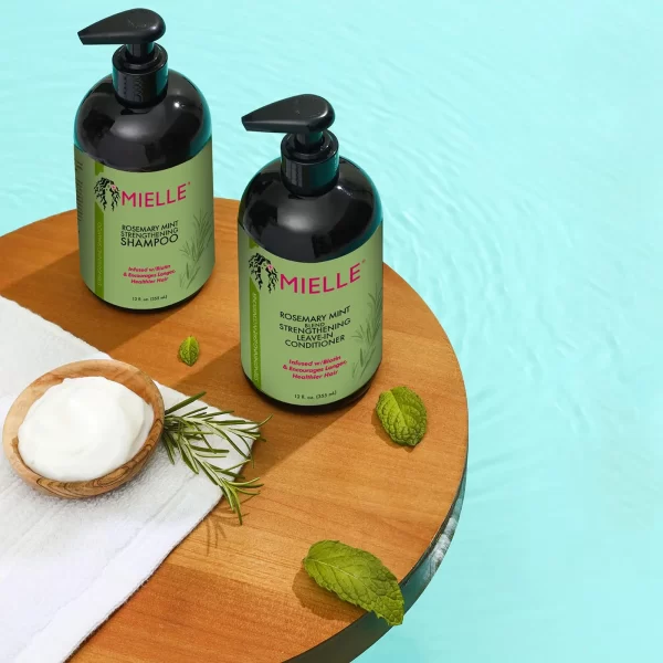 Nourishing Strengthening Daily Shampoo Mint Deep Strengthening Hair Mask For Dry, Damaged And Frizzy Shampoo - Image 4
