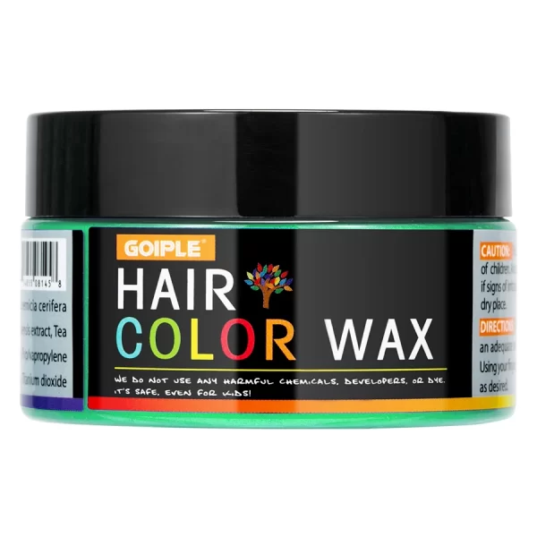 GOIPLE Unisex 120g Hair Color Wax Pomade Temporary Long Lasting Hold Hair Dye Cream Mud Disposable Molding Coloring Styling Gel - Image 9
