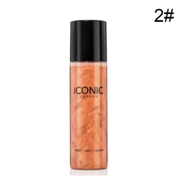 100ml Original Iconic London Illuminator Liquid Highlighter Prep Set Glow Highlight Makeup Mist Spray Quicksand Moisturizing - Image 9
