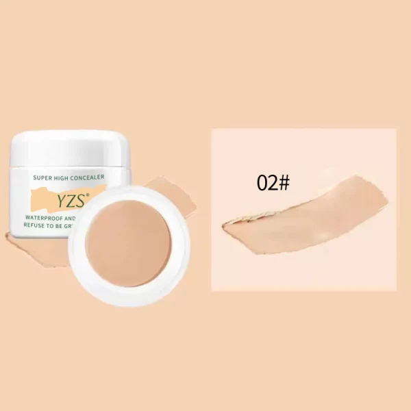 Waterproof Full Coverage Tricolor Concealer For Tattoos Scars Acne Marks Dark Circles Natural Lasting For All Skin Tones Cream - Image 8