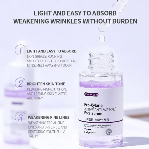 Pro- Xylane Peptide Facial Essence Anti-aging Remove Wrinkle Lifting Hyaluronic Acid Moisturizing Softening Face Serum Skin Care - Image 6