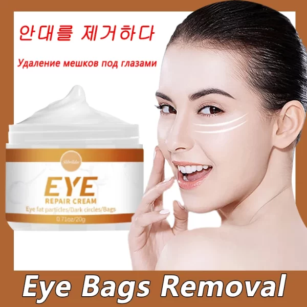Anti-Wrinkle Dark Circles Eye Cream Remove Eye Bags Puffiness Way Work under Eyes Moisturizing Skin Care - Image 6